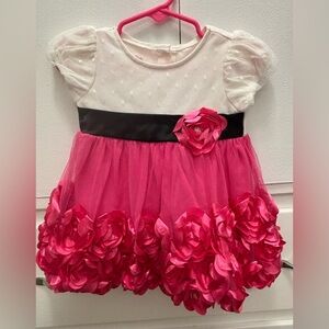 Nanette Baby Pink and White Floral Dress